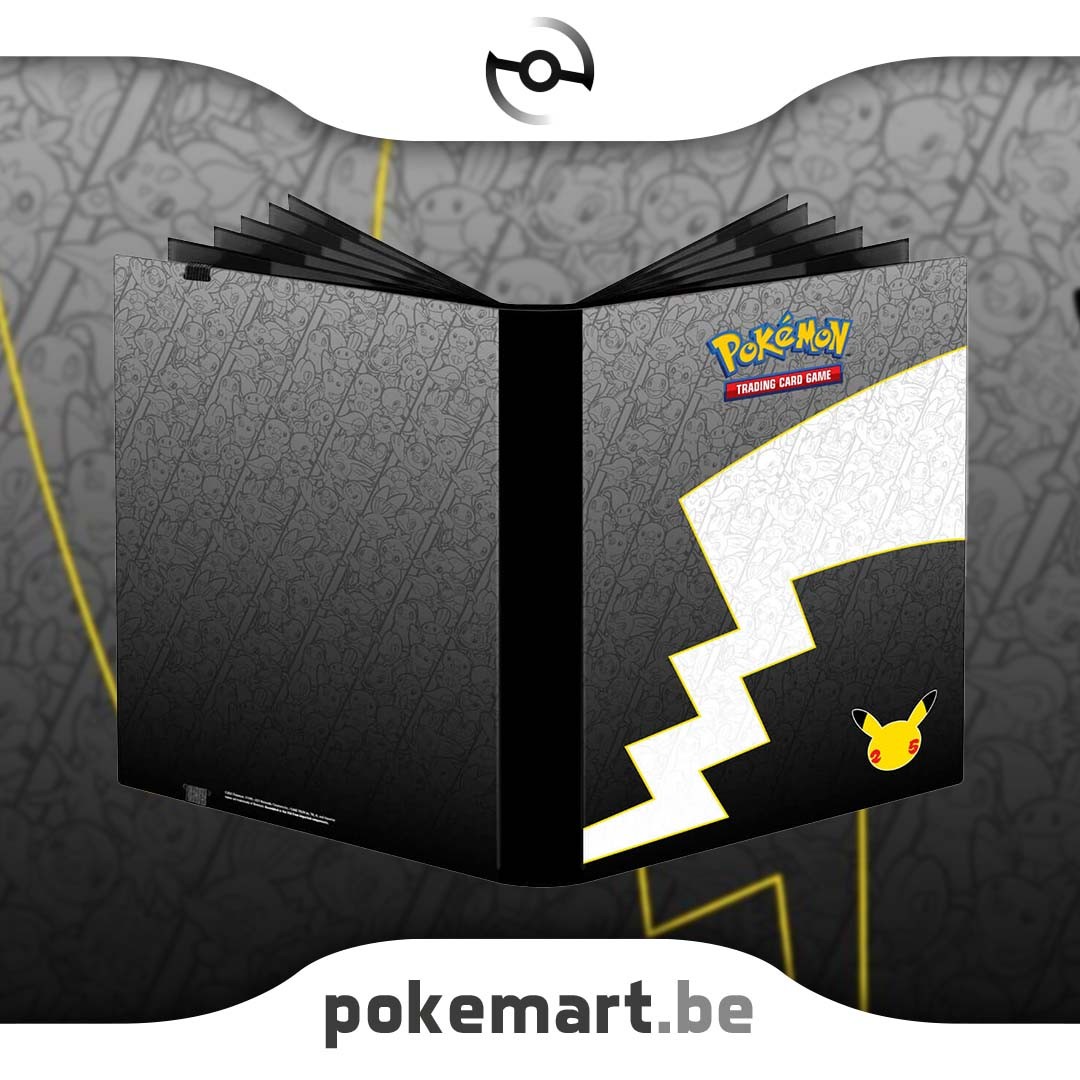 POKÉMON - PORTFOLIO 9 POCHETTES - 25TH CELEBRATION (20 PAGES) - ÉDITION  LIMITÉE - PRO-BINDER