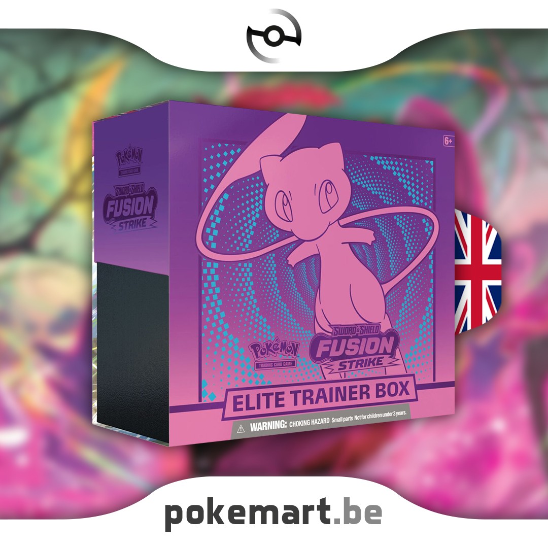 Pokémon Fusion Strike Elite Trainer Box Mew | ETB | Pokemart.be